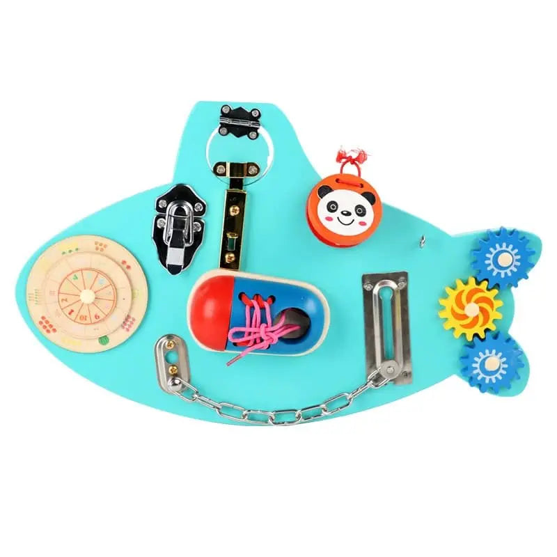 Fidtoy Tableau d'activités sous-marines Montessori pour tout-petits