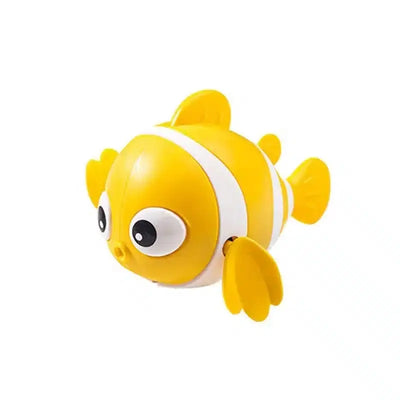 Fidtoy Swimming Clown Fish Bath Toy for Toddlers Water Play Toy