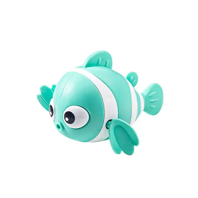 Fidtoy Swimming Clown Fish Bath Toy for Toddlers Water Play Toy