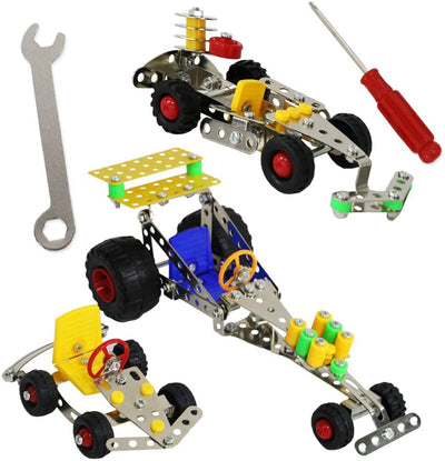 291 Piezas STEM Vehículos Modelo de Aleación de Metal 3 en 1 Juguetes Educativos de Construcción DIY Experimentos Científicos para Niños, Adolescentes y Adultos