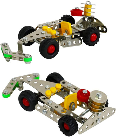 291 Piezas STEM Vehículos Modelo de Aleación de Metal 3 en 1 Juguetes Educativos de Construcción DIY Experimentos Científicos para Niños, Adolescentes y Adultos