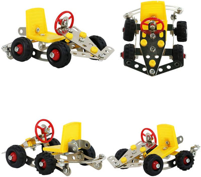 291 Piezas STEM Vehículos Modelo de Aleación de Metal 3 en 1 Juguetes Educativos de Construcción DIY Experimentos Científicos para Niños, Adolescentes y Adultos