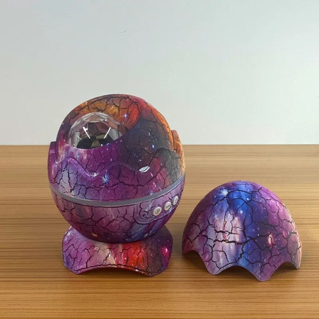 Fidtoy Dinosaur Egg Galaxy Projector Night Light