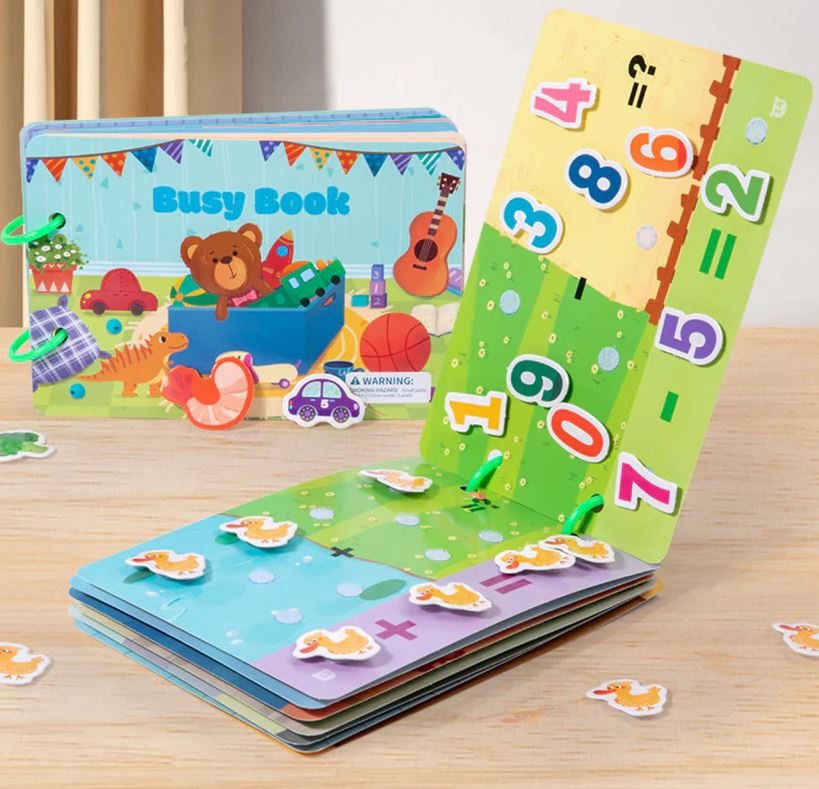 Fidtoy Libro Sensorial para Niños Pequeños