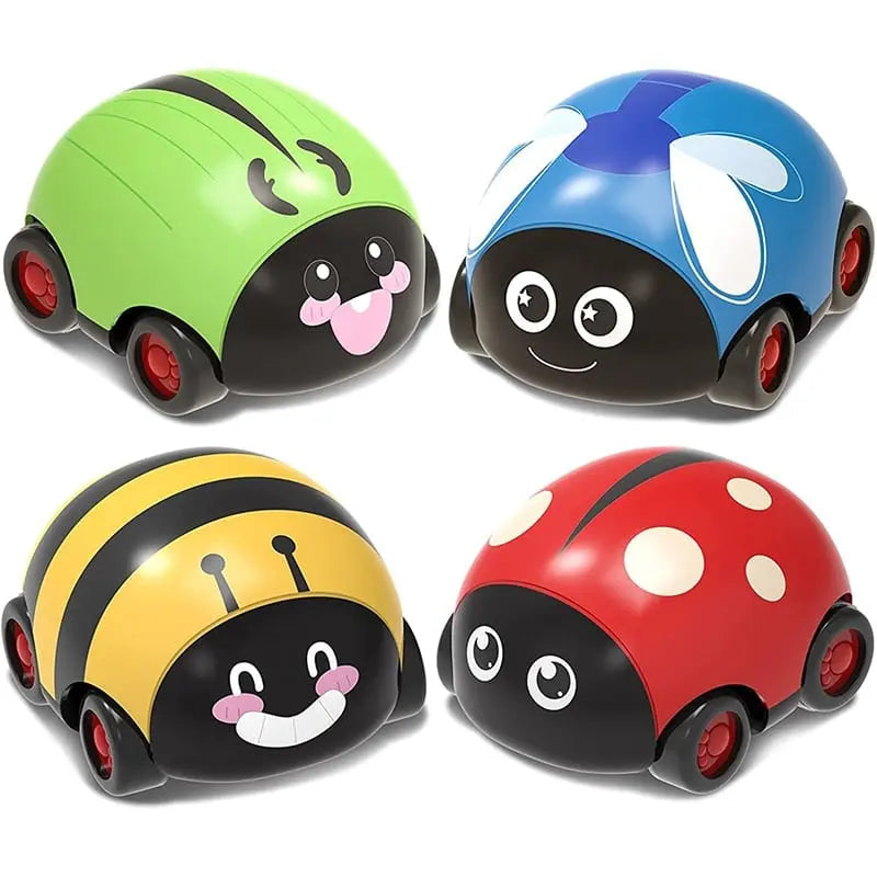 Chenille de traction Fidtoy – Jouet à tirer pour tout-petits, pour le développement de la motricité