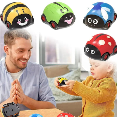 Fidtoy Tracción Propulsión Oruga – Juguete Arrastrable para Niños Pequeños para Habilidades Motoras