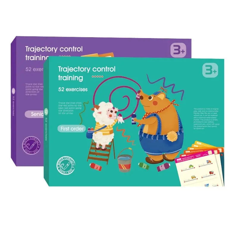 Labyrinthe Magnétique en Bois Fidtoy – Puzzle Montessori Thème Océan pour Enfants d'âge Préscolaire