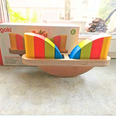 Juego de balanza grande Goki Toddlers