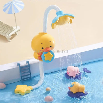 Fidtoy Little Bado / Arroseur Jet d'Eau Poussin – Jouet de Bain Interactif pour Tout-Petits