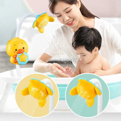 Fidtoy Little Bado / Arroseur Jet d'Eau Poussin – Jouet de Bain Interactif pour Tout-Petits
