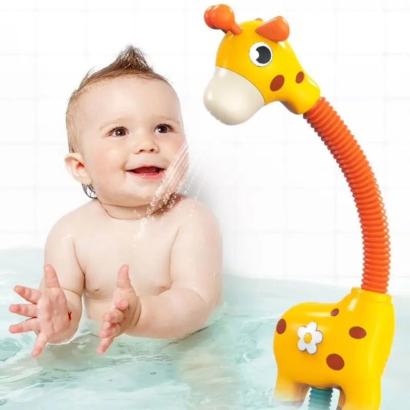 Little Bado Giraffe Water Jet Sprinkler – Interactive Bath Toy for Toddlers