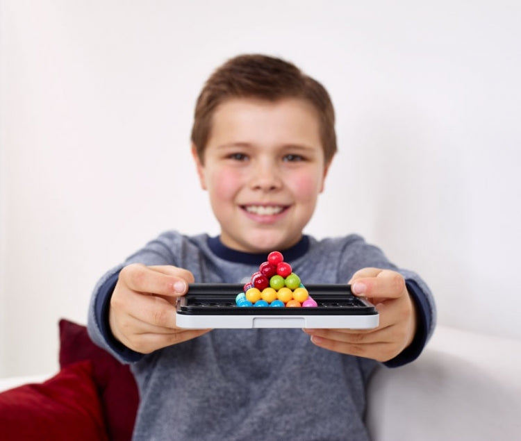Fidtoy IQ Brainteaser 120 Challenges Travel Puzzle Game with 2D 3D Logic Pieces for Kids