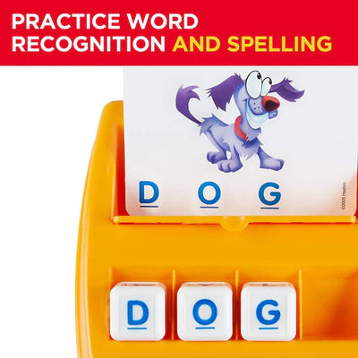 Jeu d'association de mots pour la maternelle Fidtoy avec des cubes alphabétiques