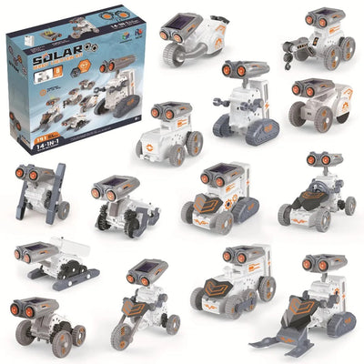 Kit de robotique à énergie solaire 14 modèles en 1 - 707