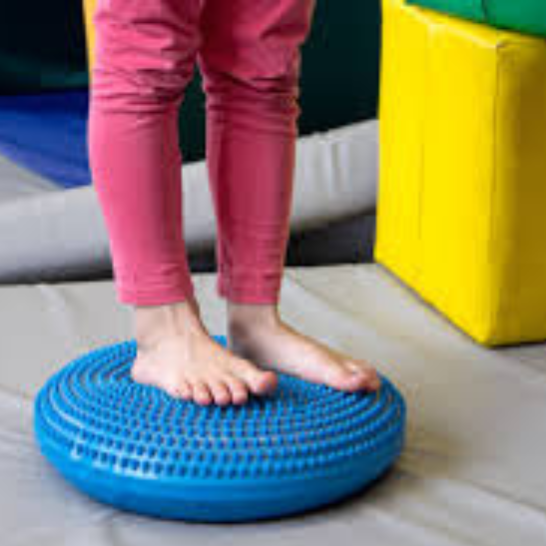 Cojín sensorial de equilibrio oscilante para niños Pods táctiles Disco de yoga