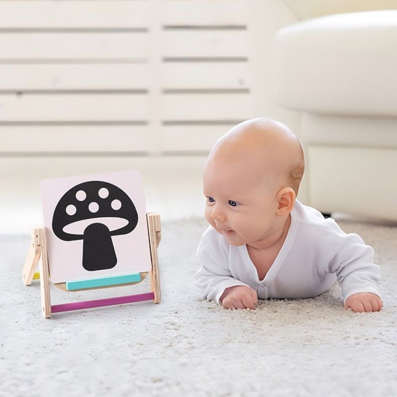 Set de seguimiento visual Montessori para bebés - Kit de desarrollo