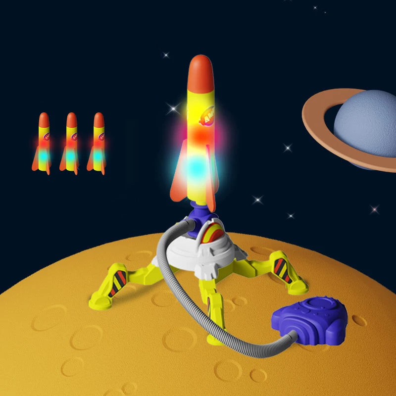 Air Rocket - Spring & Lanceer - Raket Speelgoed