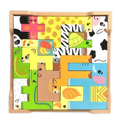 Rompecabezas de animales Montessori