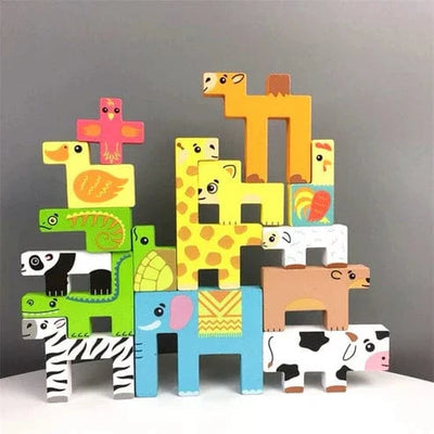 Rompecabezas de animales Montessori
