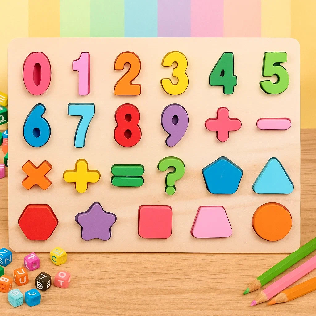 AlphaBlocks – Madera y educativo – Rompecabezas de letras 3D