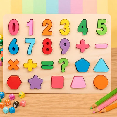 AlphaBlocks – Madera y educativo – Rompecabezas de letras 3D