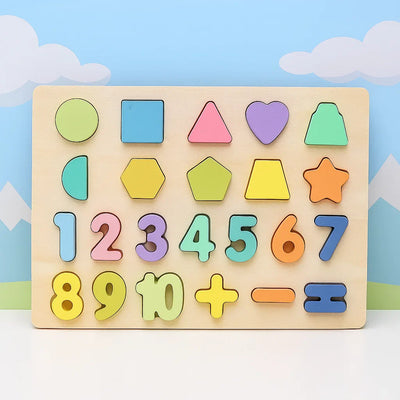 AlphaBlocks – Madera y educativo – Rompecabezas de letras 3D