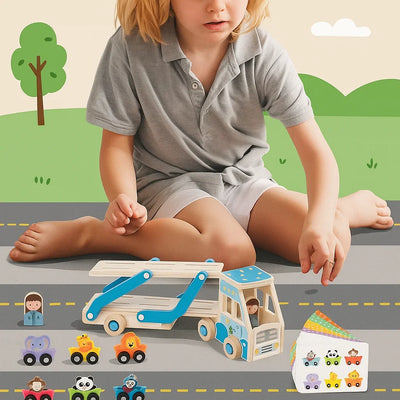 CargoMatch – Creativo y educativo – Camión de madera