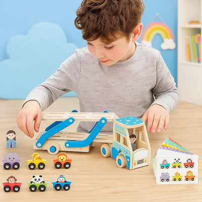 CargoMatch – Creativo y educativo – Camión de madera