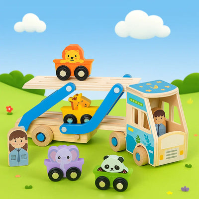 CargoMatch – Creativo y educativo – Camión de madera