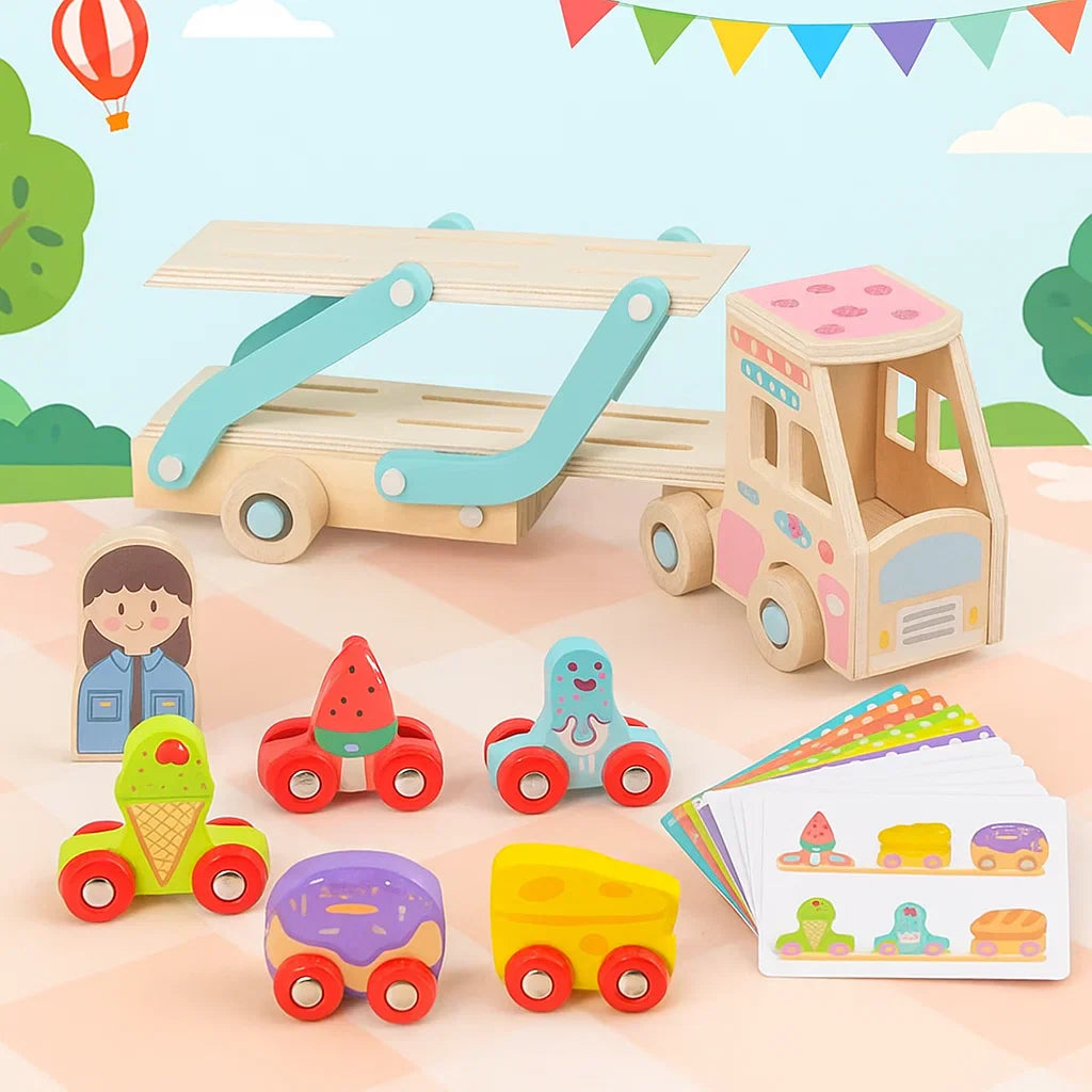 CargoMatch – Creativo y educativo – Camión de madera