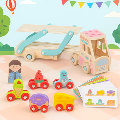 CargoMatch – Creativo y educativo – Camión de madera