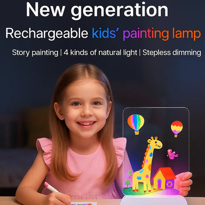 DrawingLight - Verlichte Fantasieën - Tekenbord met LED