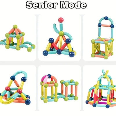 Fidtoy Blocs Magnétiques, Jouet de Construction STEM pour Enfants de 3 ans et plus