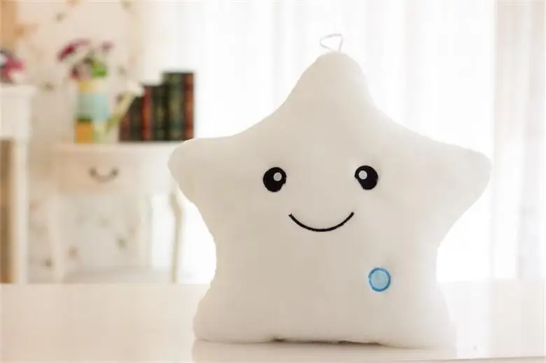 Glow Star Pillow™ – Diversión estelar en la cama – Almohada luminosa