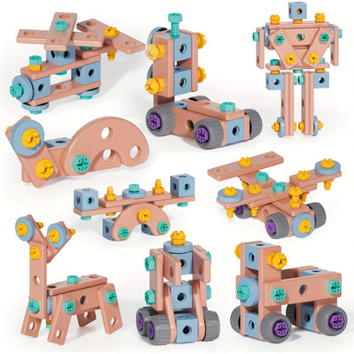 Fidtoy Kit de tournevis créatif pour tout-petits - Apprentissage STEM et motricité fine