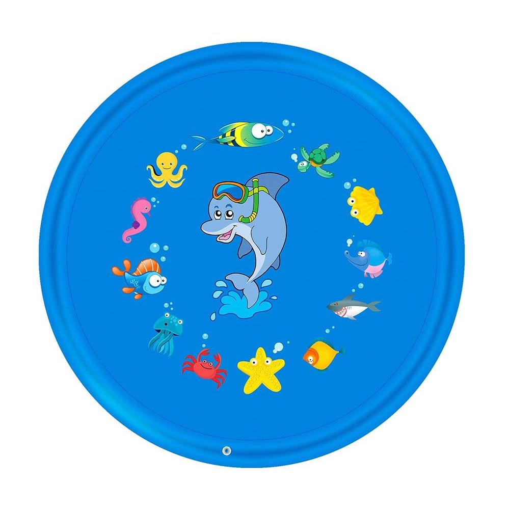Fidtoy Sunshine Splash Pad for Kids – Outdoor Water Play Mat for Toddlers & Children