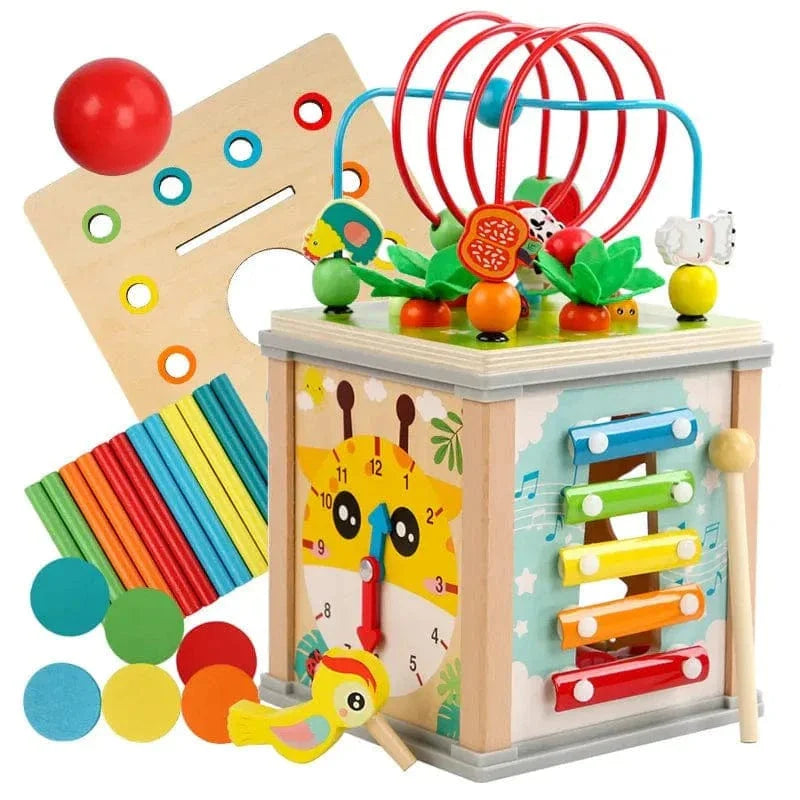 Caja de actividades Montessori