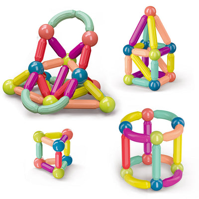 Fidtoy Blocs Magnétiques, Jouet de Construction STEM pour Enfants de 3 ans et plus