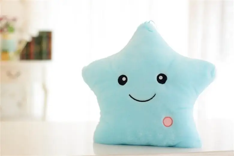 Glow Star Pillow™ – Diversión estelar en la cama – Almohada luminosa