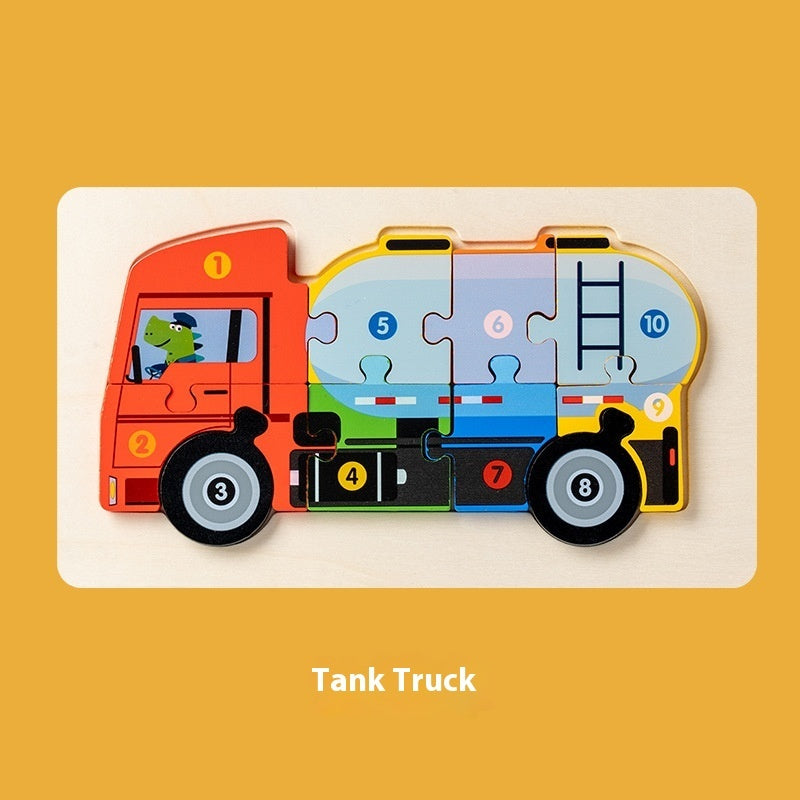 3D Puzzle Model | Educational Toys | Fun & Learning