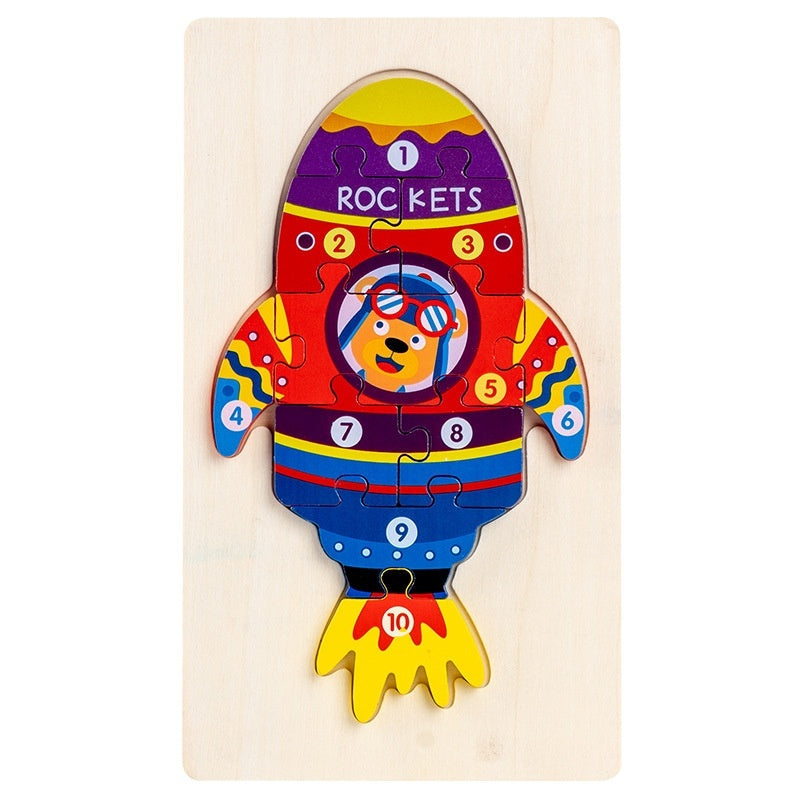 3D Puzzle Model | Educational Toys | Fun & Learning