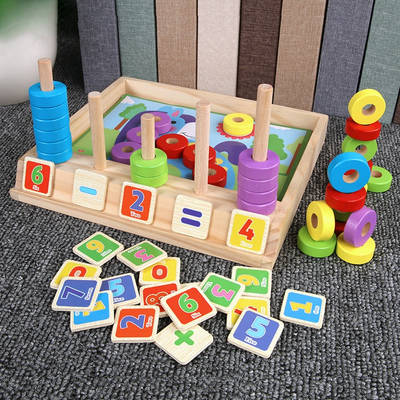 Boîte à compter et puzzle intéressant - 389