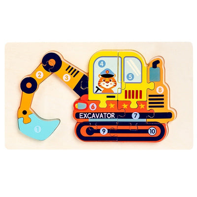 3D Puzzle Model | Educational Toys | Fun & Learning