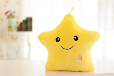 Glow Star Pillow™ – Diversión estelar en la cama – Almohada luminosa
