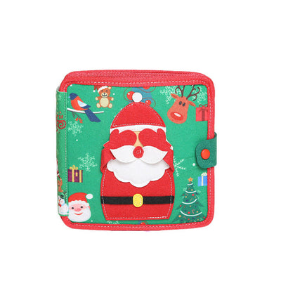 Livre d'activités Montessori de Noël