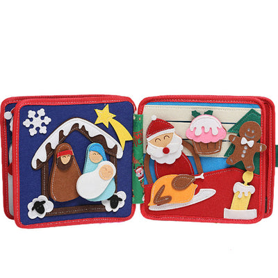Livre d'activités Montessori de Noël