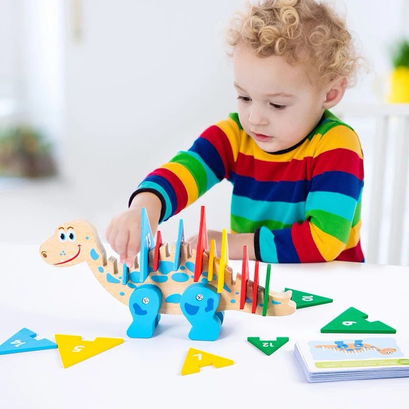 Dino Spine Sorting – Number Recognition and Logic Puzzle Game