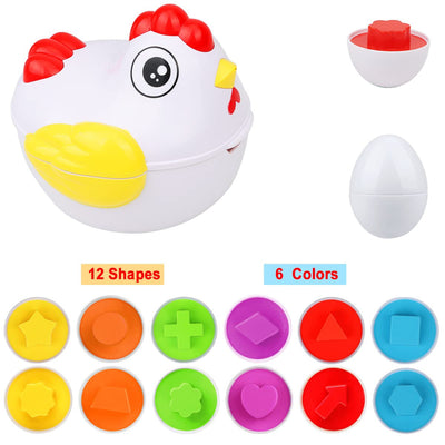 Egg Puzzle™ - Hersenkraker voor Kinderen - Creatieve eierdoos