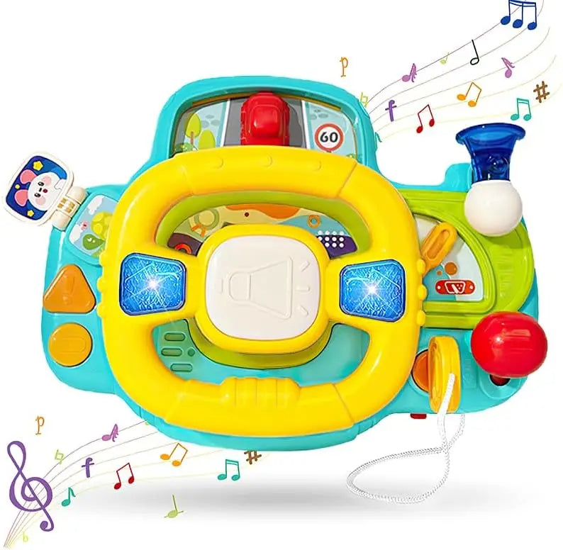 Jouet volant Fidtoy pour bébé avec lumières et sons – Jouet de conduite musical interactif pour tout-petits
