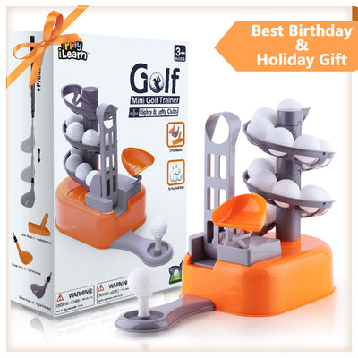 Fidtoy Kit de golf pour enfants, garçons et filles de 3 ans et plus
